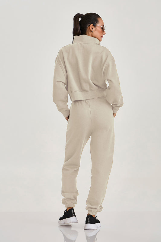 Conjunto Casaco e Calça Moletom Off White Caju Brasil