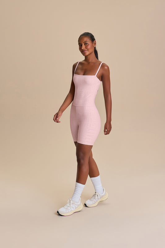 Macaquinho Shorts Lilás LIVE