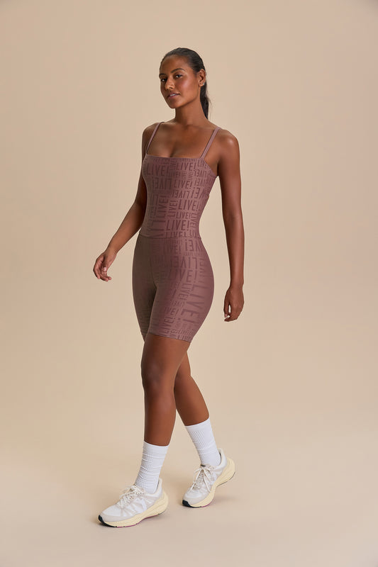 Macaquinho Shorts Roxo LIVE