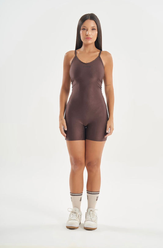 Macaquinho Shades Marrom Lets Gym