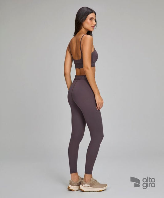 Legging Sport Marrom Nobre Alto Giro