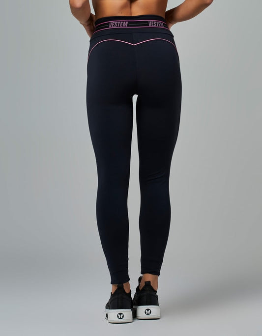 Legging Fusô Elástico Impulse Preto Vestem