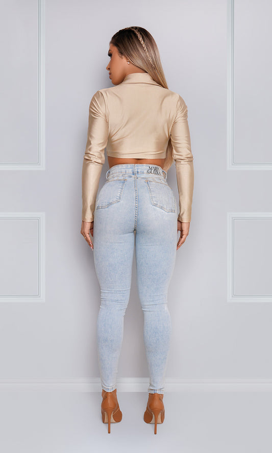 Cropped Top Glam Time Maria Gueixa