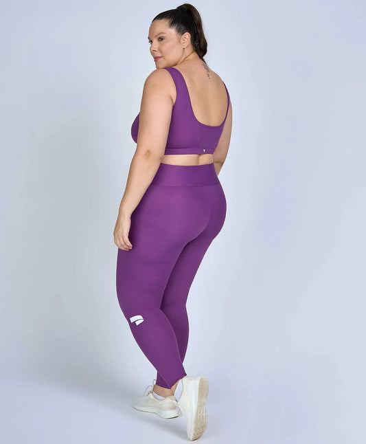 Legging Hyper Essential Roxo Plus Size Plus Size