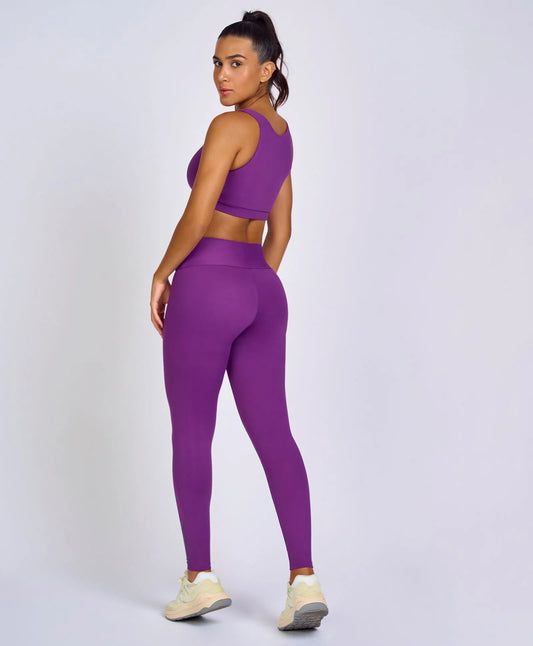 Legging Hyper Zero Roxo Alto Giro