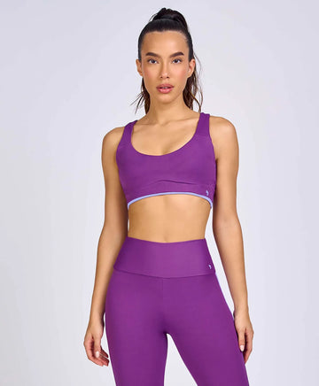 Top Hyper Anatomico Roxo Alto Giro