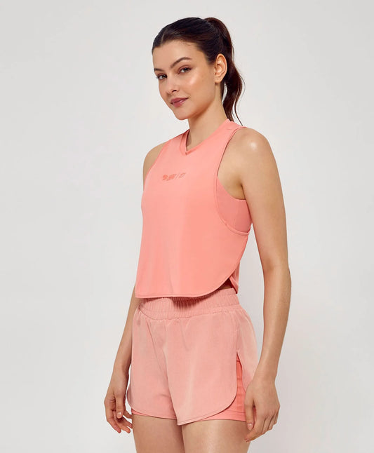 Regata Cropped Tn Ag Alto Giro Coral