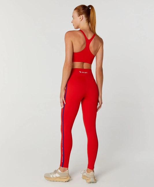 Legging Sport Way Of Life Vermelho Alto Giro