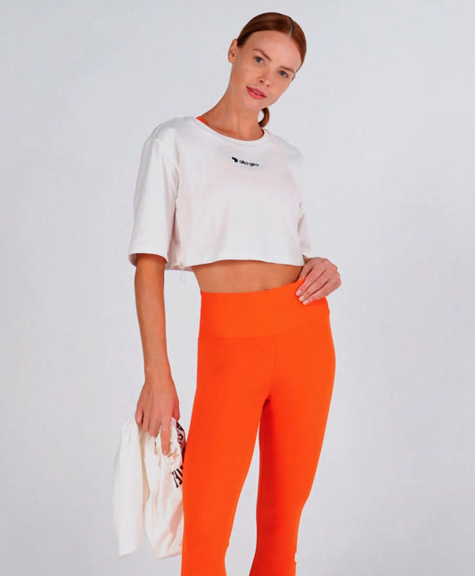 Camiseta Regata Com Cropped Oversized 2 Em 1 Alto Giro