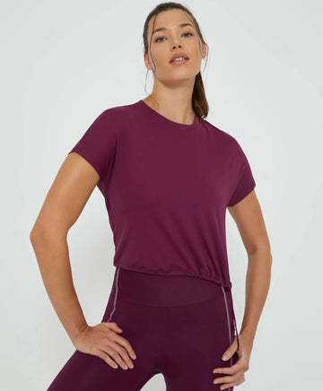 T-shirt Regulagem Barra Roxo Alto Giro