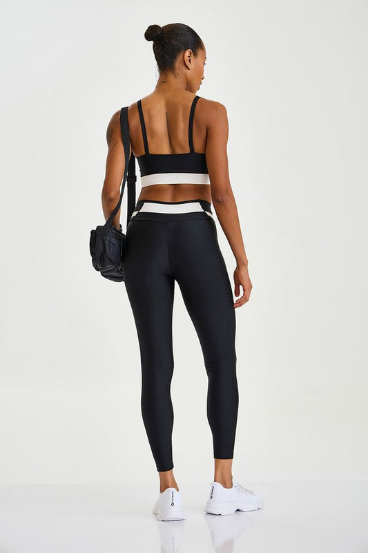 Conjunto Top e Legging Atlanta Preto Caju Brasil