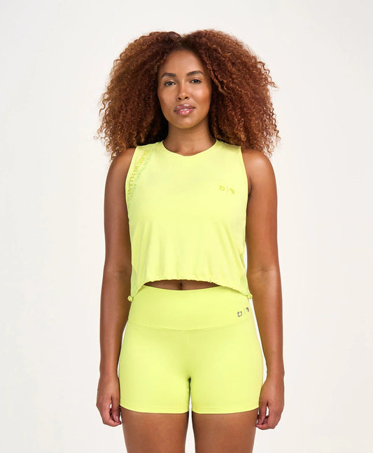 Regata Cropped Com Ajuste Tn AG Verde Vibrante Alto Giro