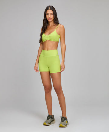 Shorts Eterno Cos Alto Verde Primavera Alto Giro