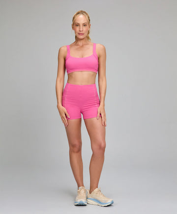 Bermuda Canelada TN AG Rosa Doce Alto Giro