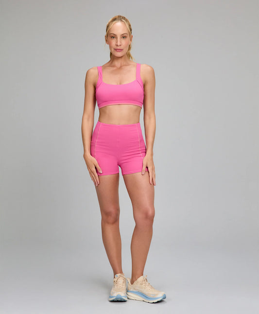 Bermuda Canelada TN AG Rosa Doce Alto Giro