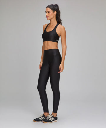 Legging Eterna Shine Preto Alto Giro