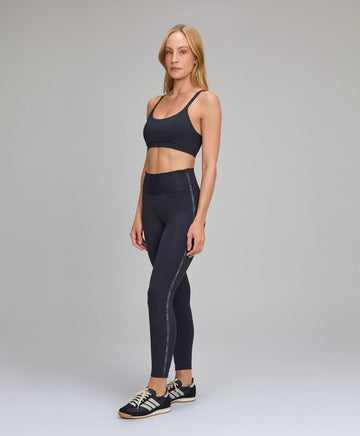 Legging Elástico Personalizado Preto Alto Giro