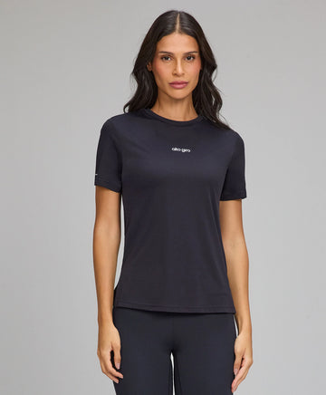 T-shirt Básica Refletivos Preto Alto Giro