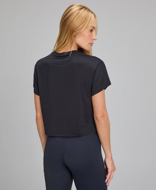 T-shirt Símbolo Aerodry Preto Alto Giro