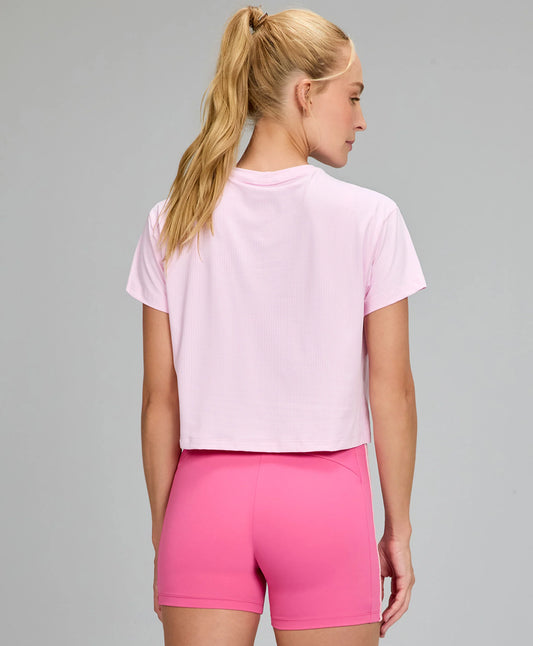 T-shirt Símbolo Aerodry Rosa Light Alto Giro