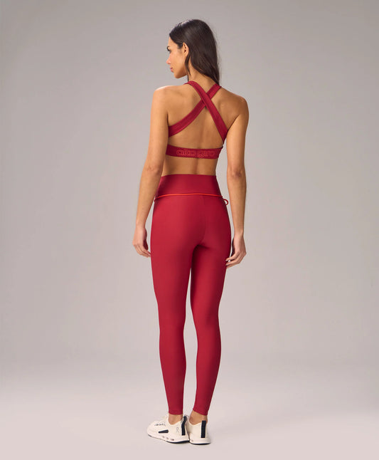 Legging Cordão Assimétrico Alto Giro