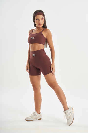 Shorts Basic Colors Marrom Lets Gym