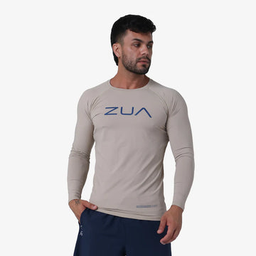 Rash Guard Manga Longa Chocolate Zua GD