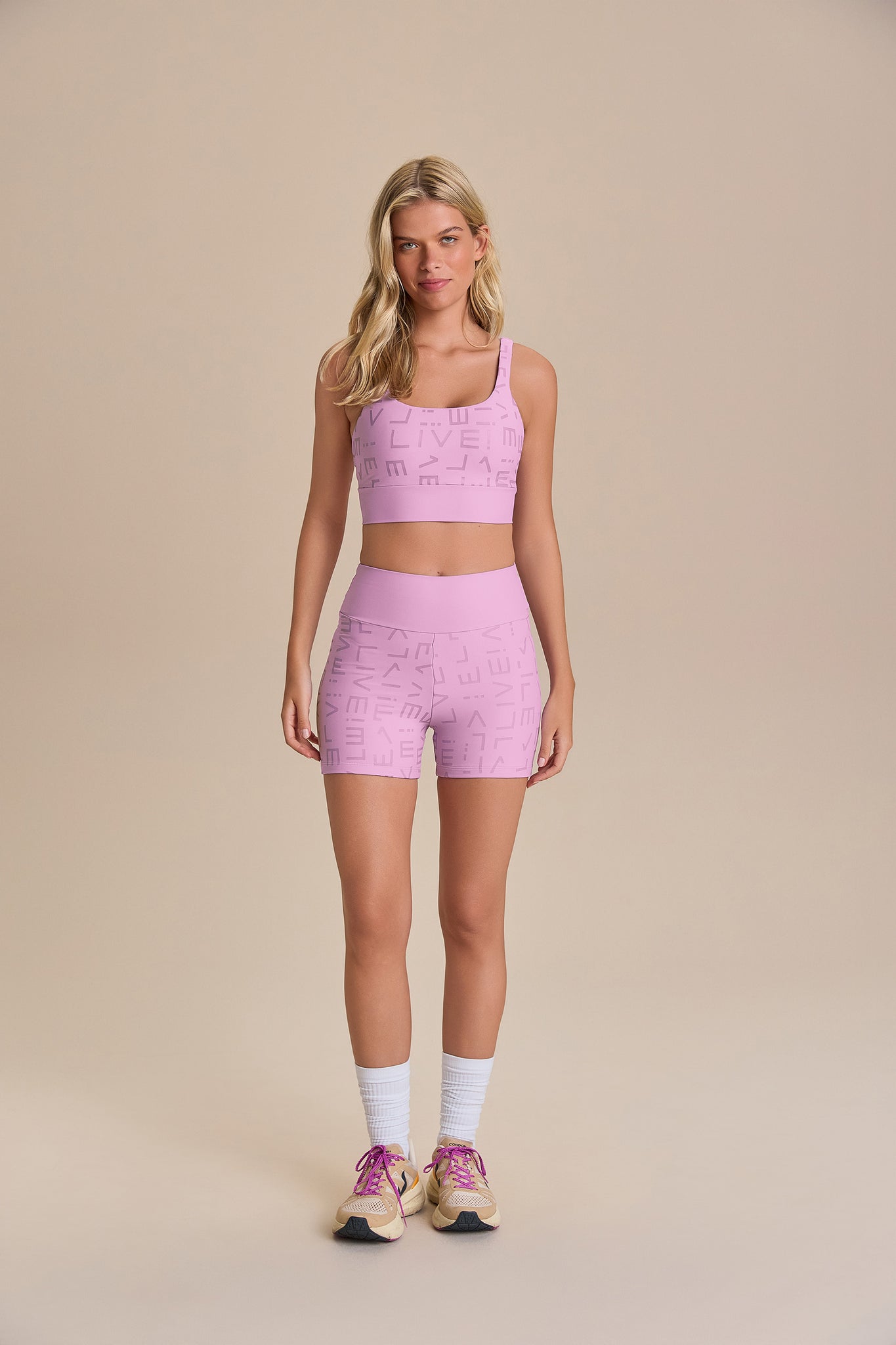 Shorts Fit Icon Hydefit® Adaptiv Lilás LIVE