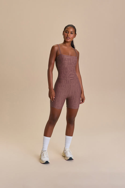 Macaquinho Shorts Roxo LIVE