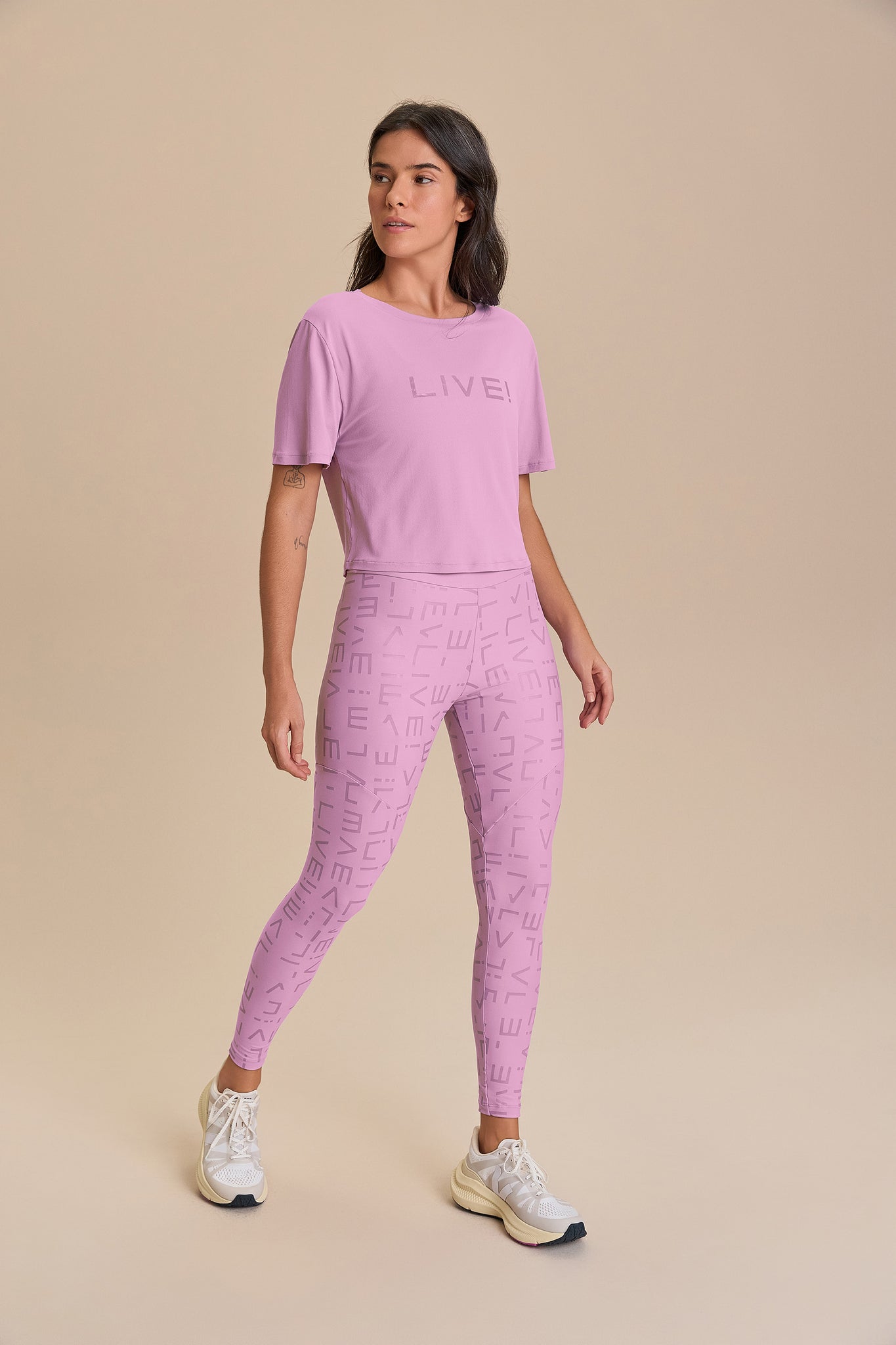 Legging Icon Hydefit® Adaptiv Lilás LIVE