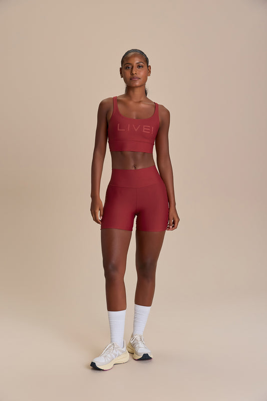 Shorts Icon Neo Vermelho LIVE