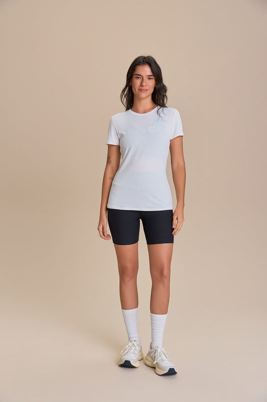 Camiseta LIVE! Comfort Branco