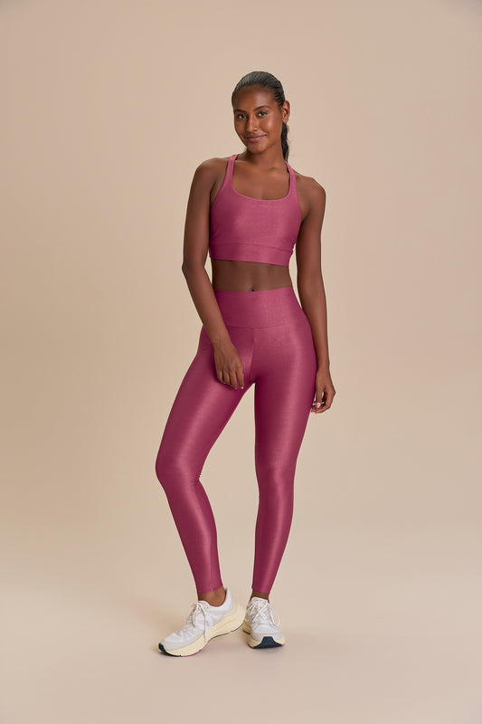Conjunto Top e Legging Allure® Adaptiv Roxo LIVE