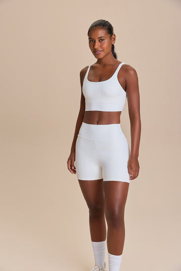 Shorts Fit Icon Hydefit® Adaptiv Branco LIVE