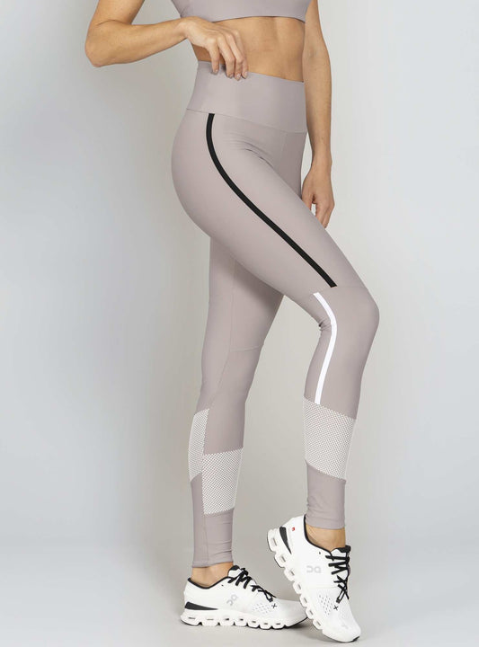 Legging Cintura Alta Cinza Run More