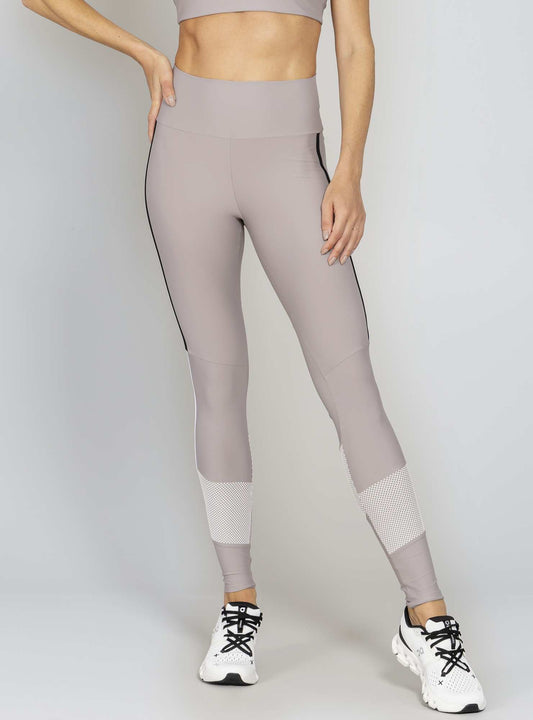 Legging Cintura Alta Cinza Run More