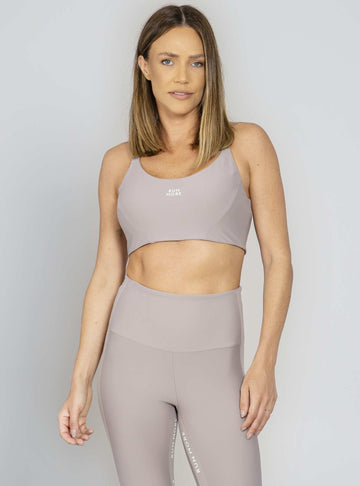Top Máxima Sustentação Cinza Run More