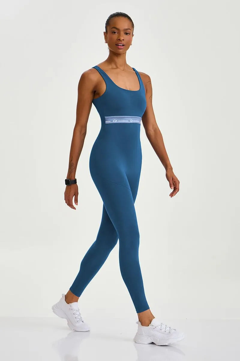 Macacão NP Empina Bumbum Azul Caju Brasil