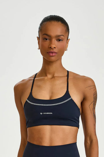 Top NY Com Alças Finas Preto Caju Brasil