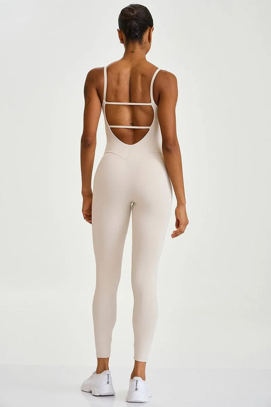 Macacão Empina Bumbum Com Compressão Off White Caju Brasil