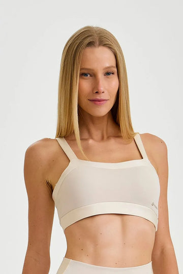 Top Pro Com Brilho Off White Caju Brasil