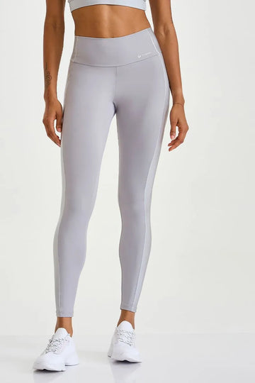 Legging Pro Com Brilho Cinza Cromo Caju Brasil