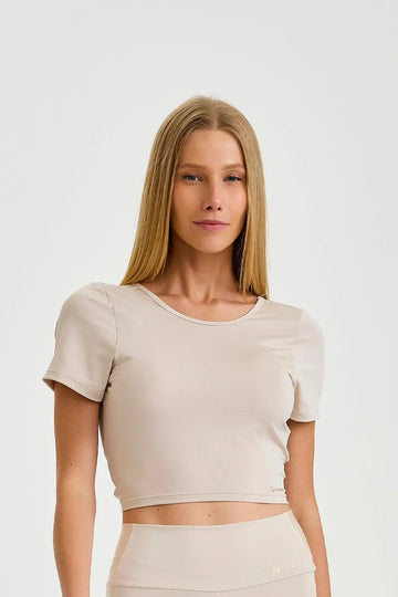 Cropped Blocksundry Torcido Nas Costas Off White Caju Brasil