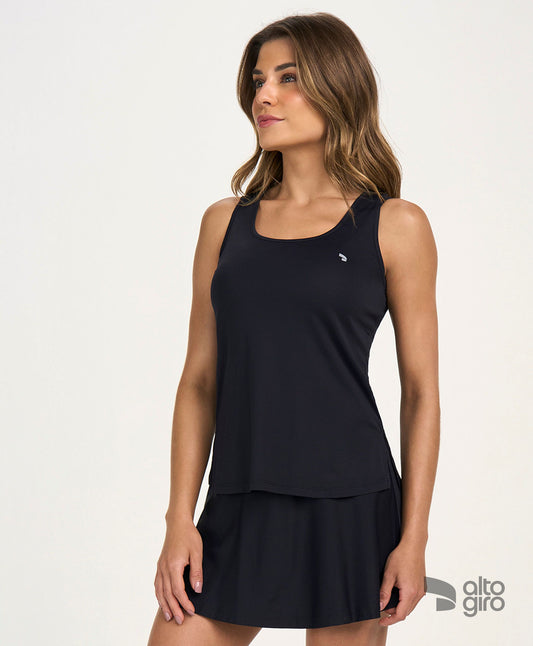 Regata Eterna Gola Redonda Preto Alto Giro