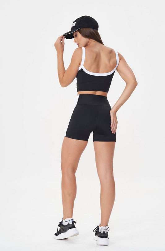Shorts Tunning Preto Lets Gym