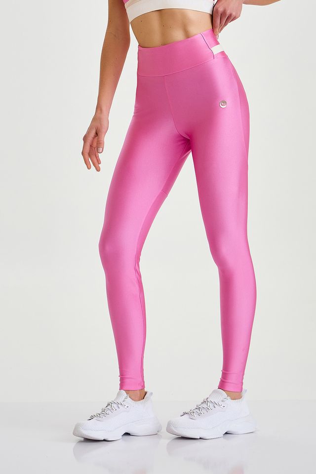 Legging Atlanta Com Passante Para Blusa Rosa Caju Brasil