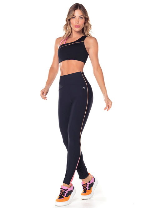 Conjunto Top e Legging Astra Preto Vestem