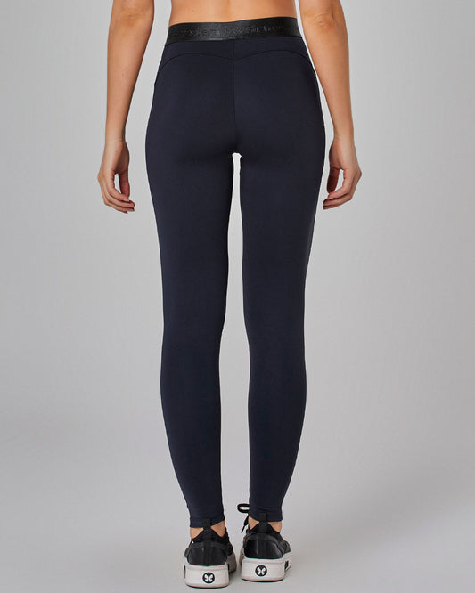 Legging Fusô Cós Transpassado Core Preto Vestem