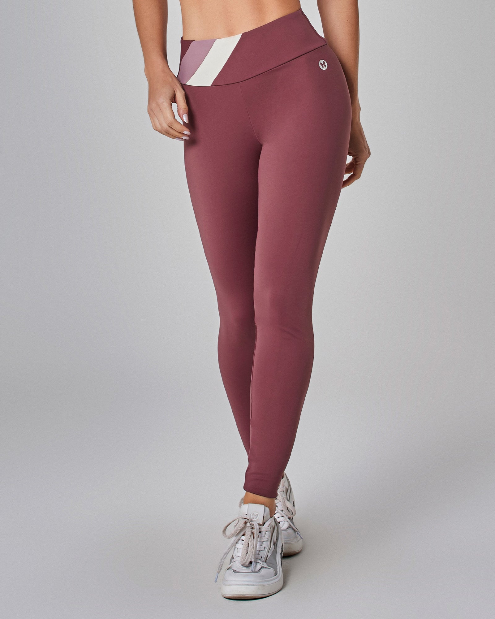Legging Fusô Tricolor Motion Vermelho Vestem