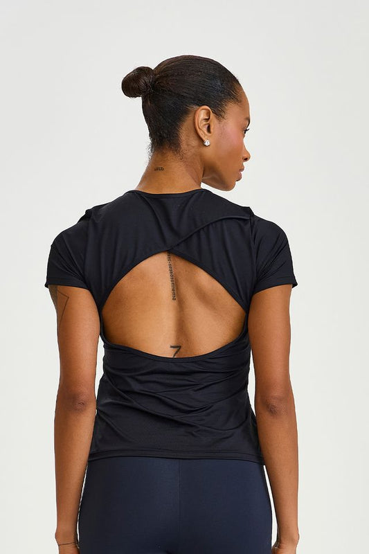 Blusa Nt Dry Com Abertura Preto Caju Brasil